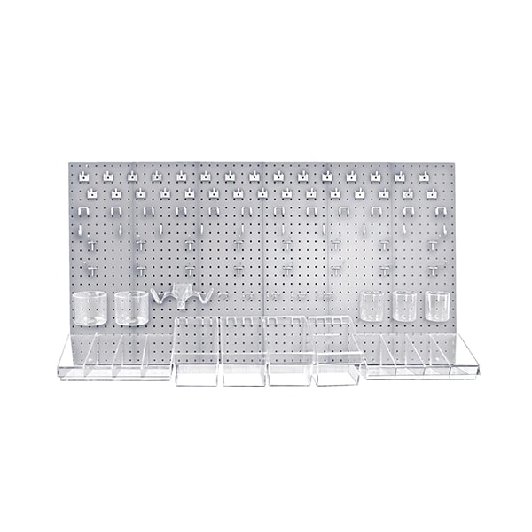 125-Piece Pegboard Organizer Kit (2 - 24"x24")